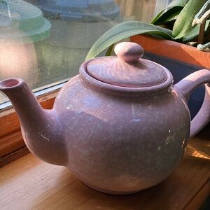 Pink Ceramic Teapot